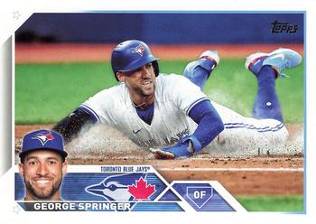 #414 George Springer - Toronto Blue Jays - 2023 Topps Baseball