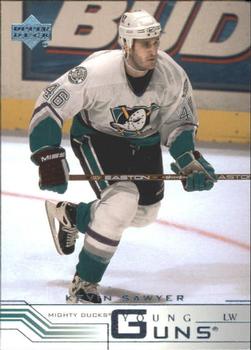 #414a Kevin Sawyer - Anaheim Mighty Ducks - 2001-02 Upper Deck Hockey