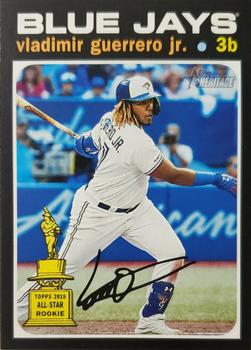 #414b Vladimir Guerrero Jr. - Toronto Blue Jays - 2020 Topps Heritage Baseball