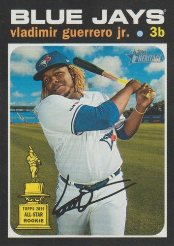 #414c Vladimir Guerrero Jr. - Toronto Blue Jays - 2020 Topps Heritage Baseball