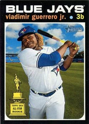 #414d Vladimir Guerrero Jr. - Toronto Blue Jays - 2020 Topps Heritage Baseball