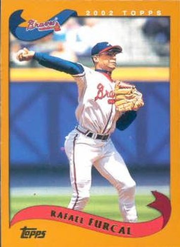 #415 Rafael Furcal - Atlanta Braves - 2002 Topps Baseball