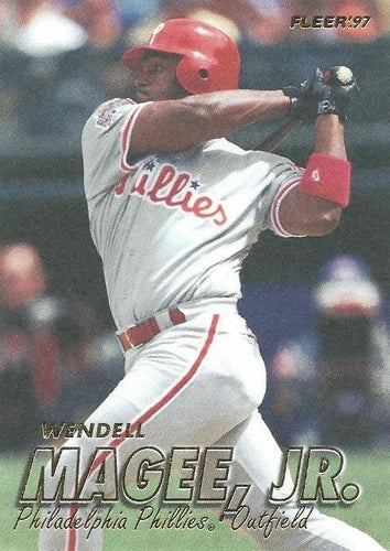 #415 Wendell Magee, Jr. - Philadelphia Phillies - 1997 Fleer Baseball