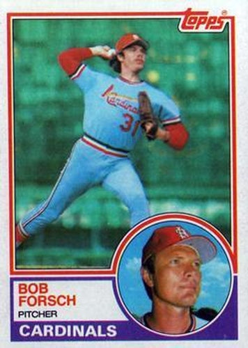 #415 Bob Forsch - St. Louis Cardinals - 1983 Topps Baseball