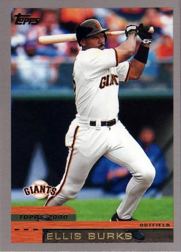 #415 Ellis Burks - San Francisco Giants - 2000 Topps Baseball