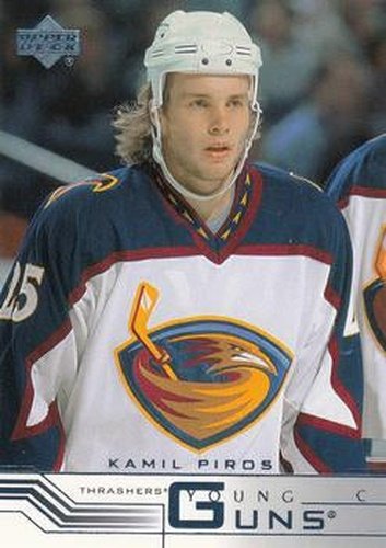 #415a Kamil Piros - Atlanta Thrashers - 2001-02 Upper Deck Hockey