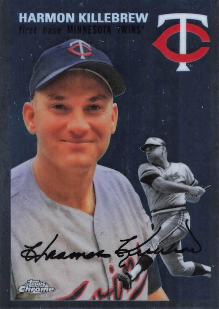 #416 Harmon Killebrew - Minnesota Twins - 2023 Topps Chrome Platinum Anniversary Baseball