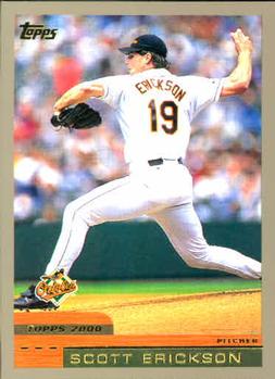 #416 Scott Erickson - Baltimore Orioles - 2000 Topps Baseball