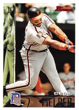 #416 Cecil Fielder - Detroit Tigers - 1995 Bowman Baseball