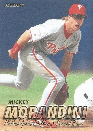 #416 Mickey Morandini - Philadelphia Phillies - 1997 Fleer Baseball