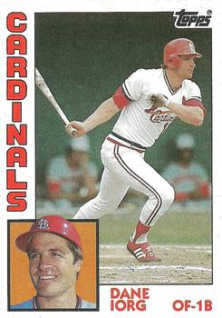 #416 Dane Iorg - St. Louis Cardinals - 1984 Topps Baseball