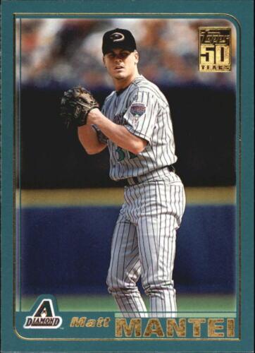 #416 Matt Mantei - Arizona Diamondbacks - 2001 Topps Baseball
