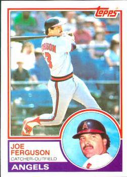 #416 Joe Ferguson - California Angels - 1983 Topps Baseball