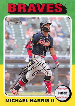 #416 Michael Harris II - Atlanta Braves - 2024 Topps Heritage Baseball
