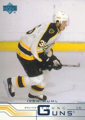#416a Ivan Huml - Boston Bruins - 2001-02 Upper Deck Hockey