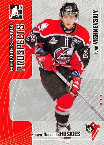 #417 Ivan Vishnevskiy - Rouyn-Noranda Huskies - 2005-06 In The Game Heroes and Prospects Hockey