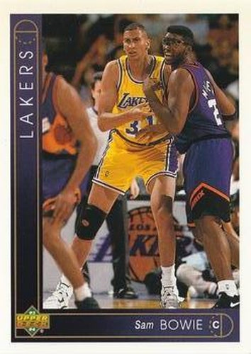#417 Sam Bowie - Los Angeles Lakers - 1993-94 Upper Deck Basketball