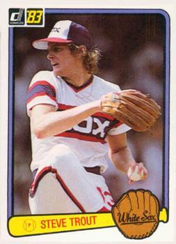 #417 Steve Trout - Chicago White Sox - 1983 Donruss Baseball