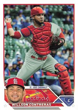 #417 Willson Contreras - St. Louis Cardinals - 2023 Topps Baseball