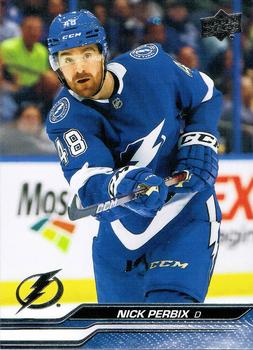 #417 Nick Perbix - Tampa Bay Lightning -2023-24 Upper Deck Hockey