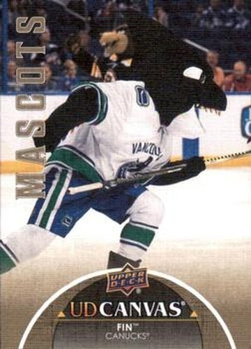 #C417 Fin The Whale - Vancouver Canucks - 2021-22 Upper Deck - UD Canvas Hockey