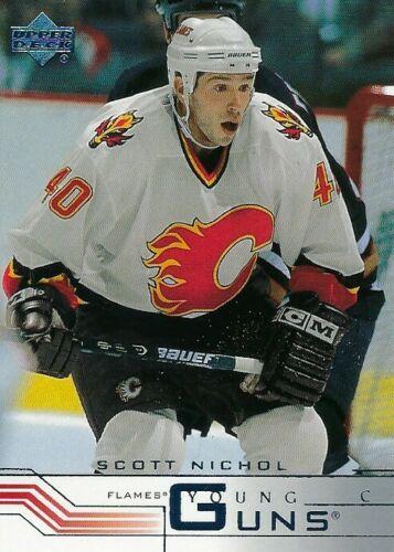 #417a Scott Nichol - Calgary Flames - 2001-02 Upper Deck Hockey