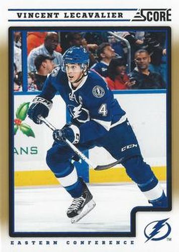 #418 Vincent Lecavalier - Tampa Bay Lightning - 2012-13 Score - Gold Rush Hockey