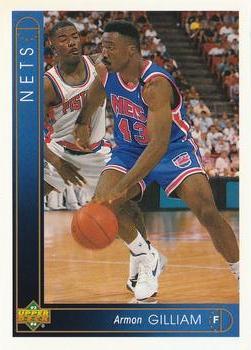 #418 Armon Gilliam - New Jersey Nets - 1993-94 Upper Deck Basketball