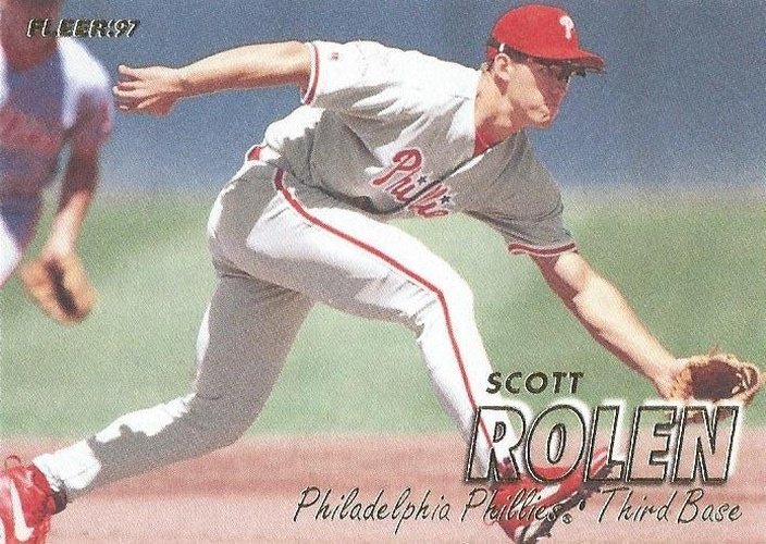 #418 Scott Rolen - Philadelphia Phillies - 1997 Fleer Baseball