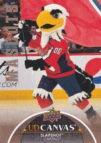 #C419 Slapshot - Washington Capitals - 2021-22 Upper Deck - UD Canvas Hockey