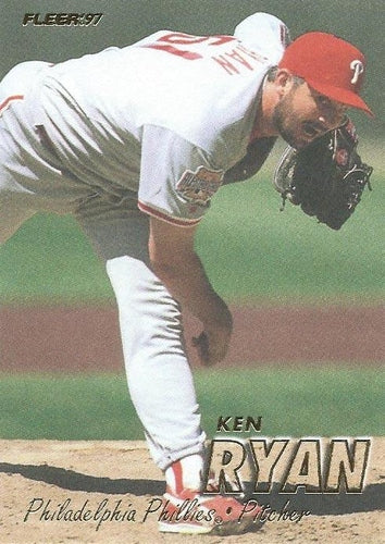 #419 Ken Ryan - Philadelphia Phillies - 1997 Fleer Baseball