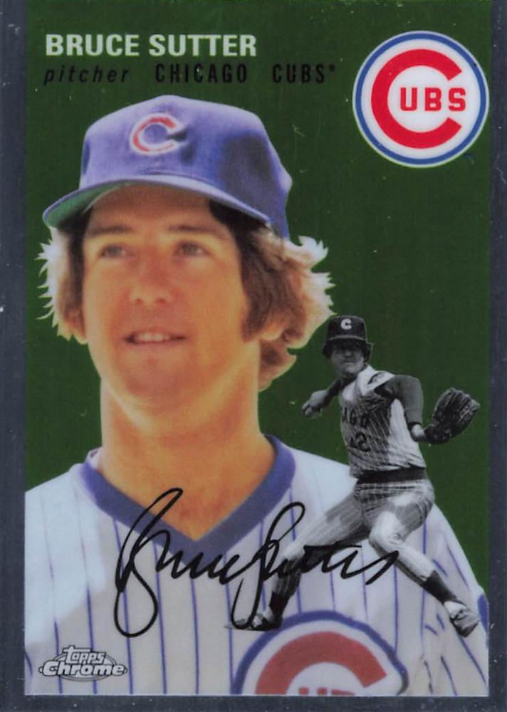 #419 Bruce Sutter - Chicago Cubs - 2023 Topps Chrome Platinum Anniversary Baseball