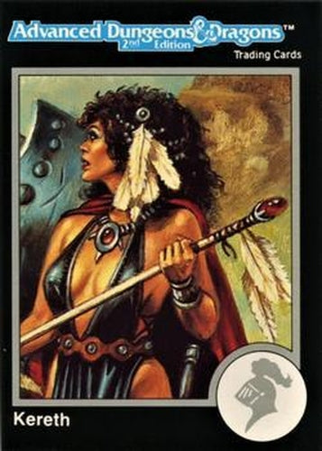 #419 Kereth - 1991 TSR Advanced Dungeons & Dragons - Silver