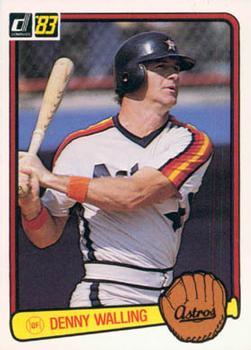 #419 Denny Walling - Houston Astros - 1983 Donruss Baseball