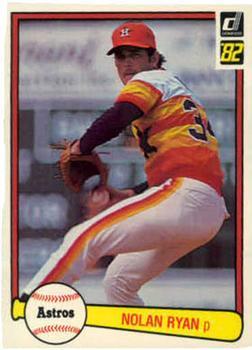 #419 Nolan Ryan - Houston Astros - 1982 Donruss Baseball