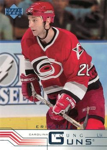 #419b Erik Cole - Carolina Hurricanes - 2001-02 Upper Deck Hockey
