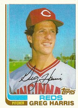 #41T Greg Harris - Cincinnati Reds - 1982 Topps Traded Baseball