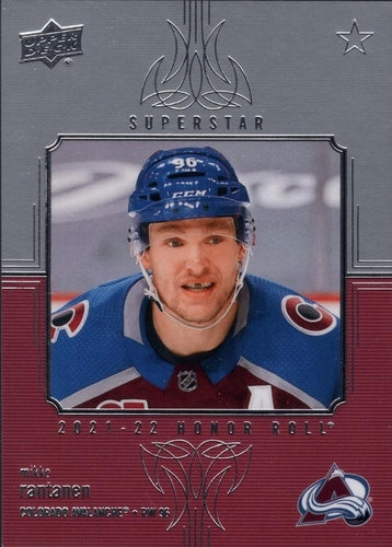 #HR-41 Mikko Rantanen - Colorado Avalanche - 2021-22 Upper Deck - Honor Roll Hockey
