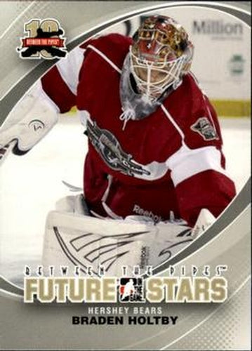 #41 Braden Holtby - Hershey Bears - 2011-12 In The Game Between The Pipes Hockey
