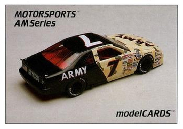 #41 Alan Kulwicki's Car - AK Racing - 1992 Motorsports Modelcards AM Series Racing