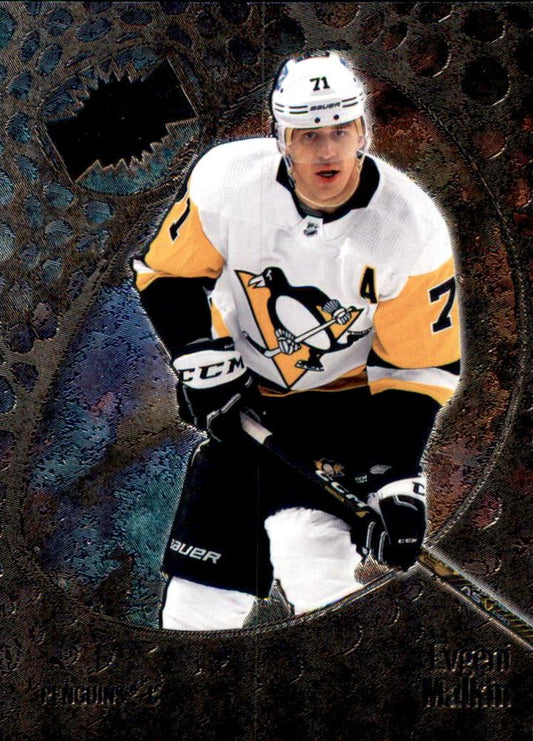 #41 Evgeni Malkin - Pittsburgh Penguins - 2022-23 SkyBox Metal Universe Hockey