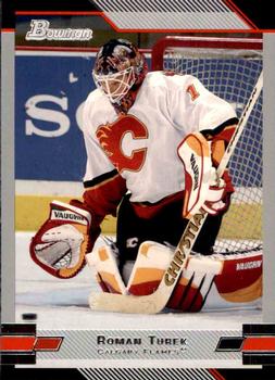 #41 Roman Turek - Calgary Flames - 2003-04 Bowman Draft Picks and Prospects Hockey
