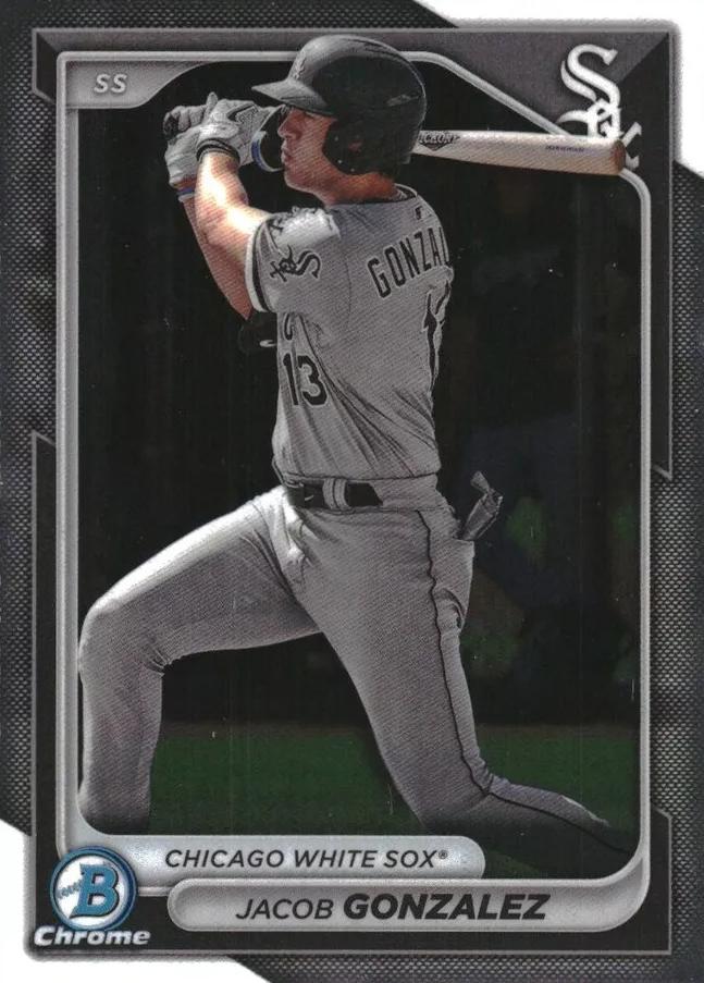 #BCP-41 Jacob Gonzalez - Chicago White Sox - 2024 Bowman - Chrome Prospects Baseball