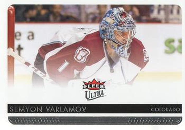 #41 Semyon Varlamov - Colorado Avalanche - 2014-15 Ultra Hockey
