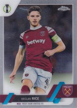 #41 Declan Rice - West Ham United - 2022-23 Topps Chrome UEFA Club Competitions Soccer