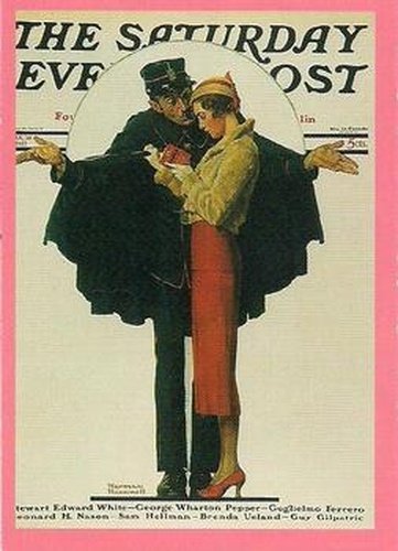 #41 Boulevard Haussmann - 1993 Comic Images Norman Rockwell Saturday Evening Post