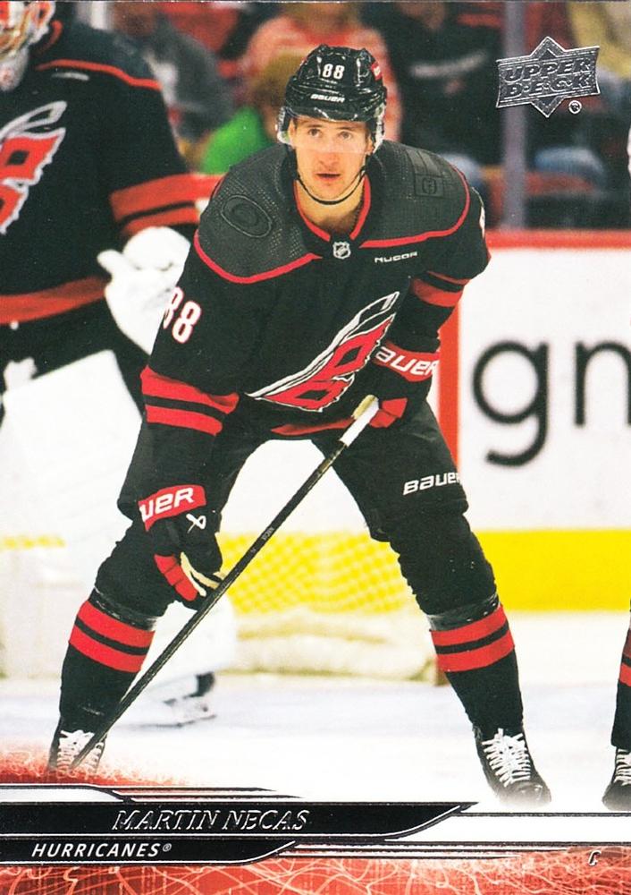 #41 Martin Necas - Carolina Hurricanes - 2024-25 Upper Deck Hockey
