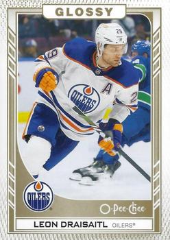 #R-41 Leon Draisaitl - Edmonton Oilers - 2023-24 O-Pee-Chee Glossy Gold Hockey