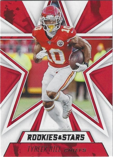 #41 Tyreek Hill - Kansas City Chiefs - 2020 Panini Rookies & Stars Football