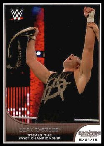 #41 Dean Ambrose - 2016 Topps WWE Road to Wrestlemania Wrestling